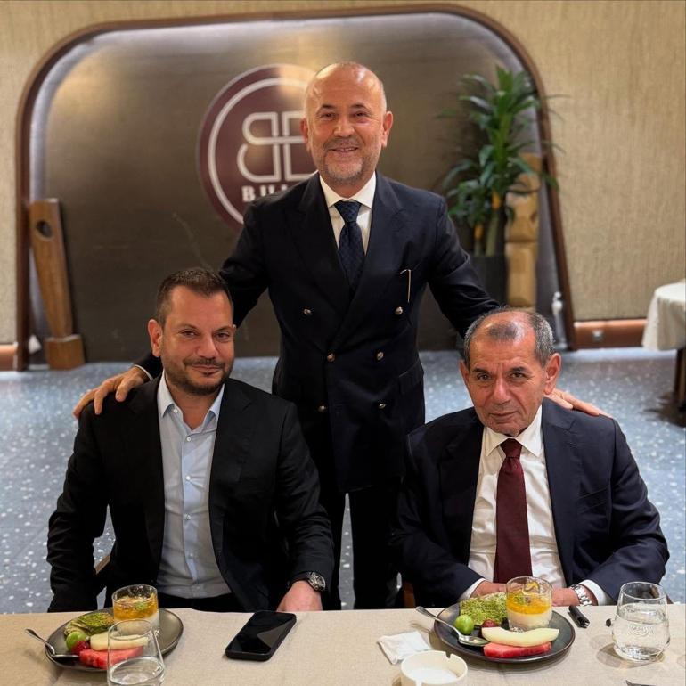 Gaziantepte iki kulüp başkanından dostluk rüzgarı