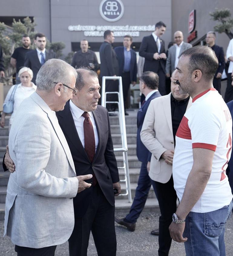 Gaziantepte iki kulüp başkanından dostluk rüzgarı