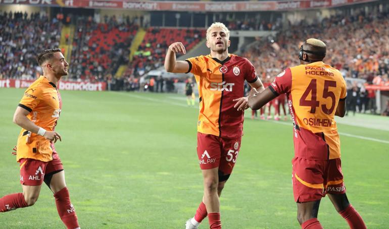 Ziraat Türkiye Kupasının sahibi Galatasaray