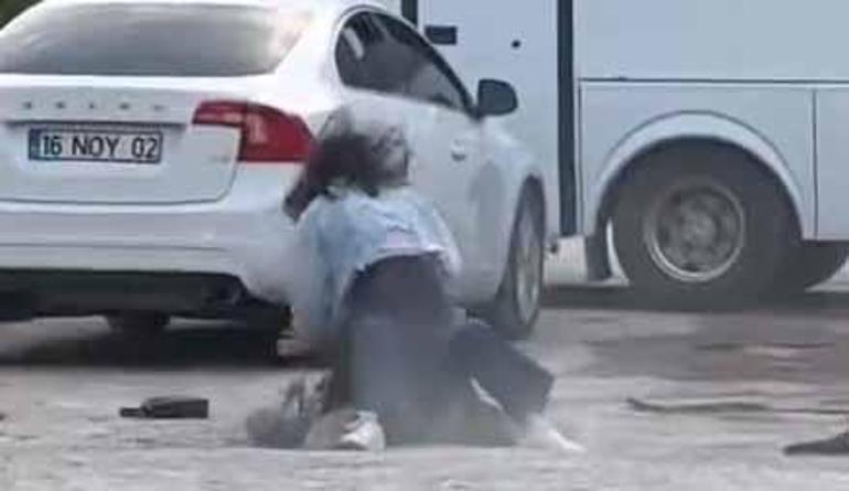 Kızların kavgası kamerada