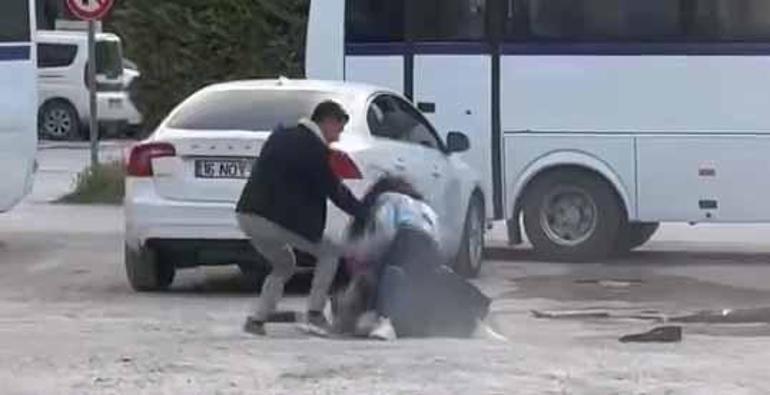 Kızların kavgası kamerada