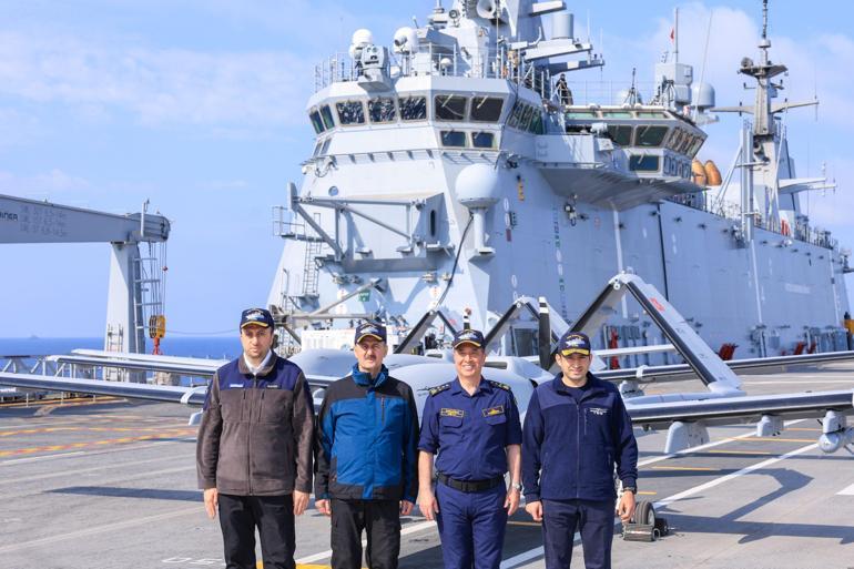 Bayraktar TB3ten kara hedefine tam isabet