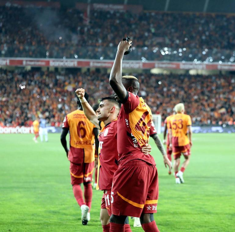 Ziraat Türkiye Kupasının sahibi Galatasaray