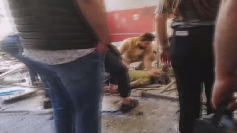 Bağcılarda iş yerinin buhar kazanı patladı: 1 yaralı