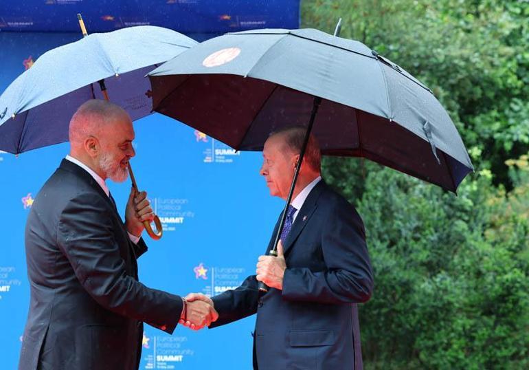 Cumhurbaşkanı Erdoğan, Arnavutlukta