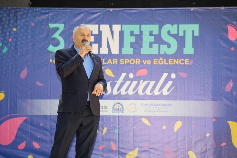 Gebze’de özel çocuklar için ‘Enfest Festivali’ yapıldı