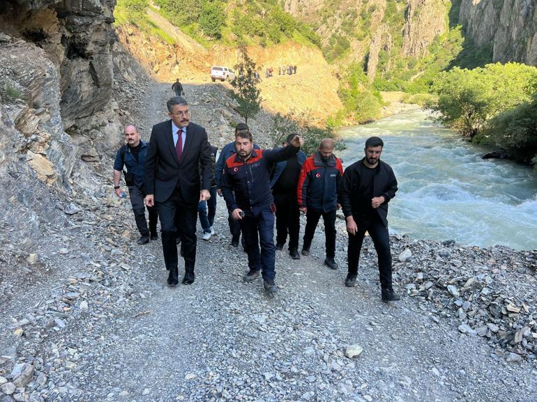Nehirde kaybolan İbrahim’i arama çalışmaları 7nci gününde