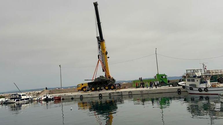 Saros Körfezi’ne tank batırılacak