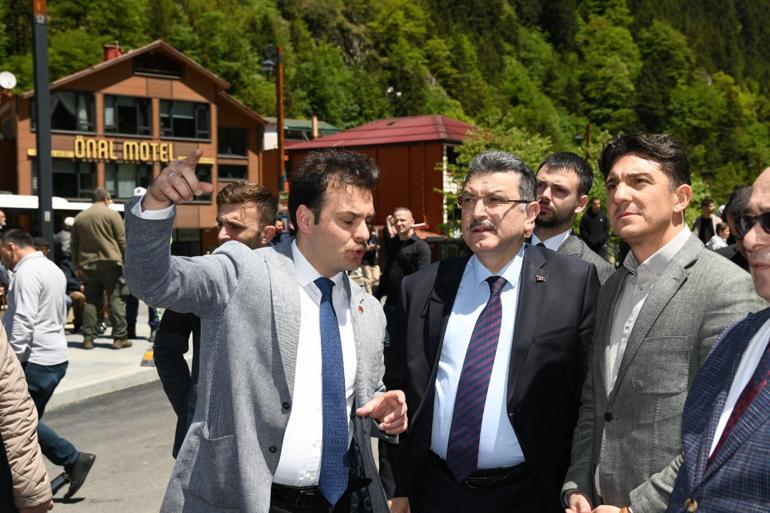 Uzungöl’de yoğun trafiğe, otopark ve ring sistemi