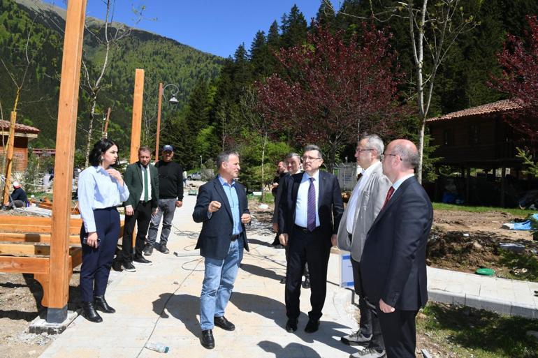 Uzungöl’de yoğun trafiğe, otopark ve ring sistemi