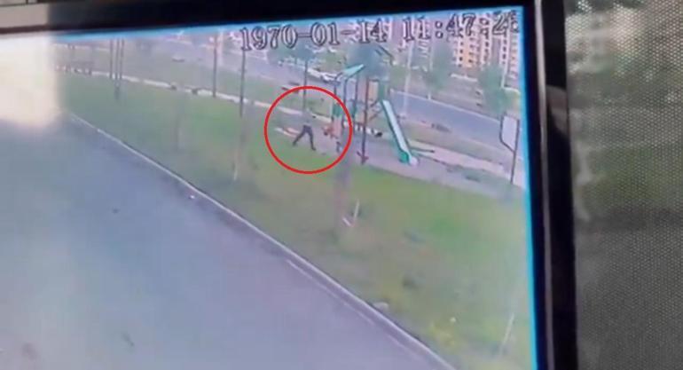 Diyarbakırda kız çocuğunu köpeğin saldırısından güvenlik görevlisi kurtardı