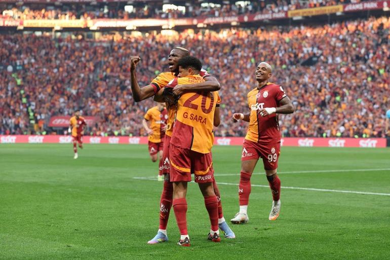 Süper Lig’de şampiyon Galatasaray
