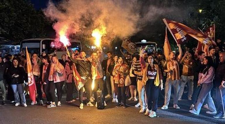 Galatasarayın şampiyonluğu tüm yurtta coşkuyla kutlandı