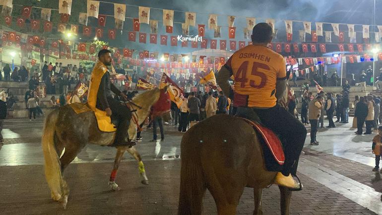 Karabükte şampiyonluğu at binerek kutladılar