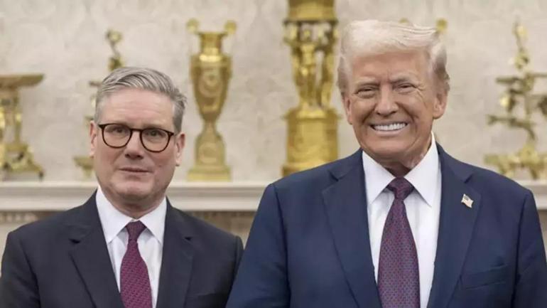 İtalya, İngiltere, Fransa ve Almanya liderleri, Trump ile görüştü