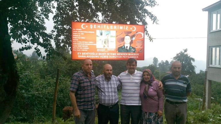 Şehit dedesinin vasiyetini 104 yıl sonra yerine getirdi