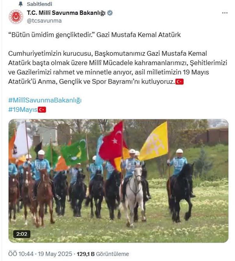 MSBden 19 Mayısa özel klip
