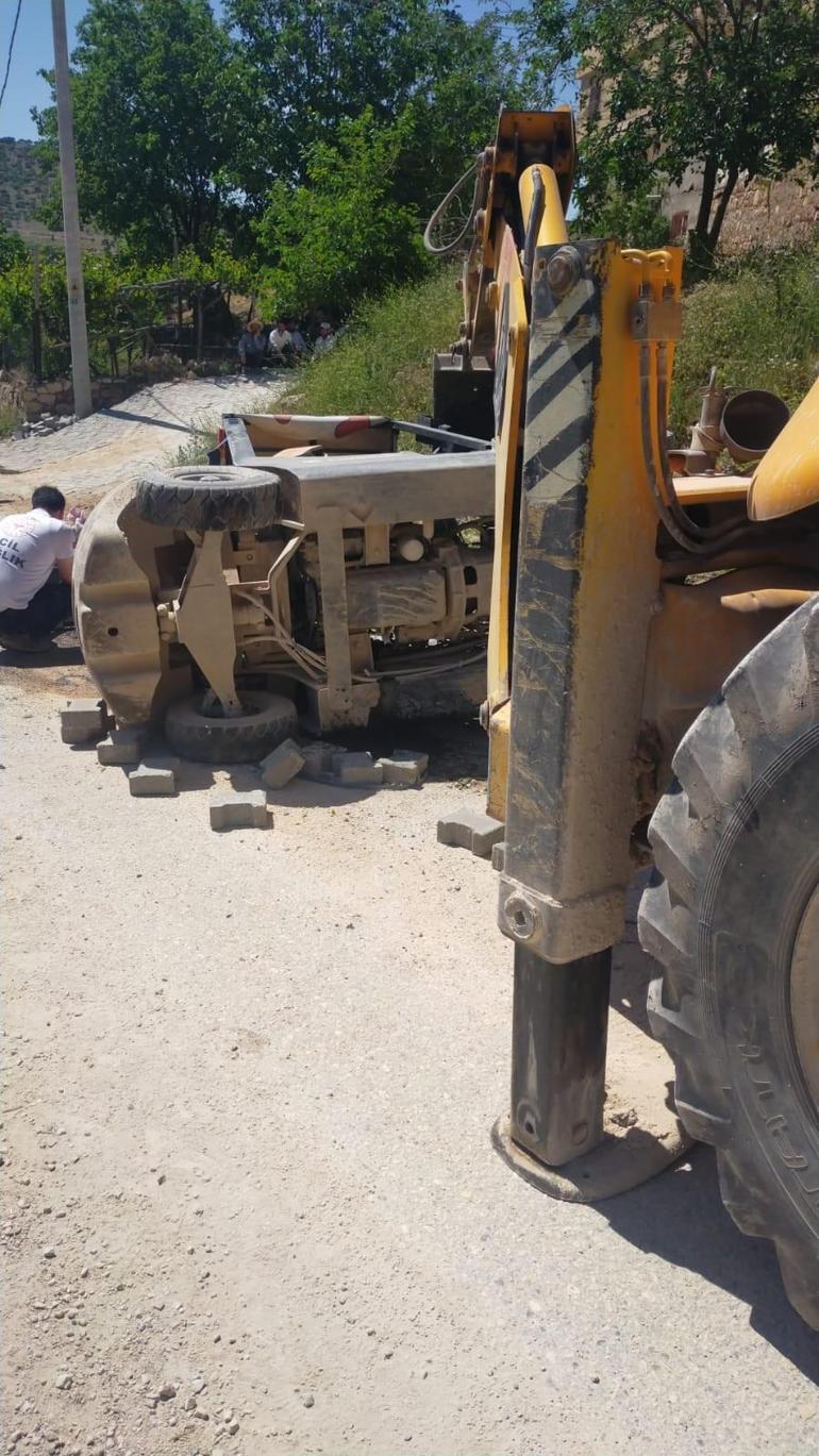 Devrilen forkliftin sürücüsü öldü