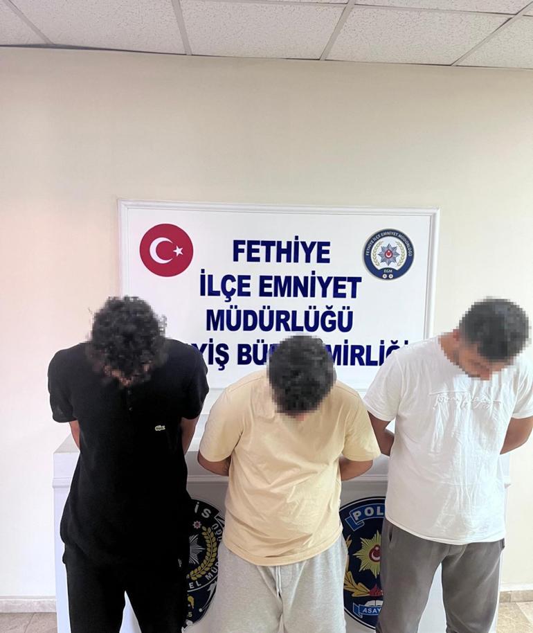 Muğlada akaryakıt istasyonunda kadına şiddete 3 gözaltı; şüpheliler tutuklandı