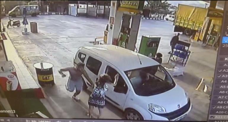 Muğlada akaryakıt istasyonunda kadına şiddete 3 gözaltı; şüpheliler tutuklandı