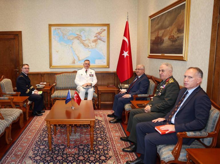 Bakan Güler, NATO Müttefik Dönüşüm Yüksek Komutanı Vandieri kabul etti