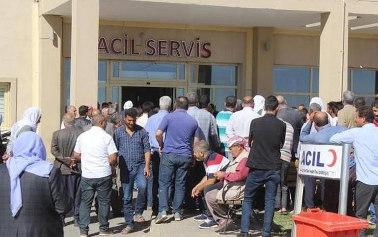 Şanlıurfada polis merkezi önünde kavga: 5 yaralı, 12 gözaltı