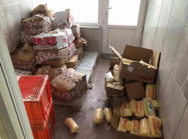 Sakaryada 5 ton sahte kaşar peyniri ele geçirildi