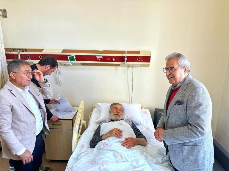 Yeşilçamın usta ismi Ahmet Mekin, taburcu oldu