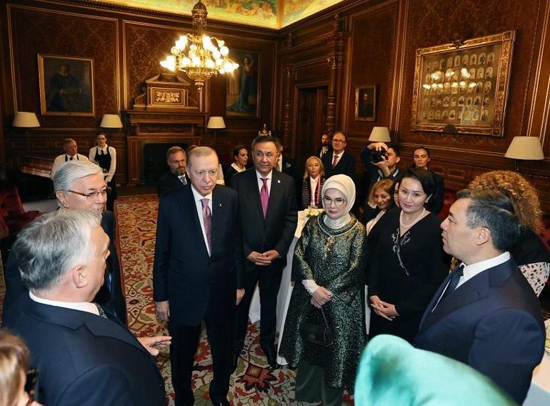 Cumhurbaşkanı Erdoğan, Macaristan Başbakanı Orban ile kültürel programa katıldı