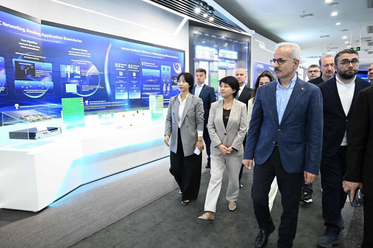 Bakan Uraloğlu, teknoloji firmalarıyla bir araya geldi