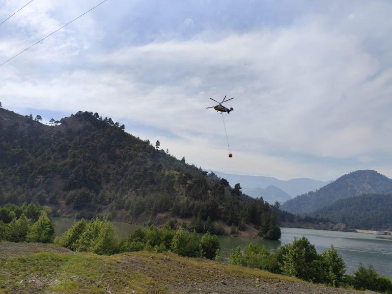 Kahramanmaraş’ta çıkan orman yangını kontrol altında