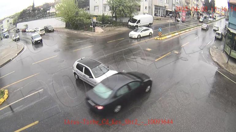 Sakaryada trafik kazaları KGYS kameralarında