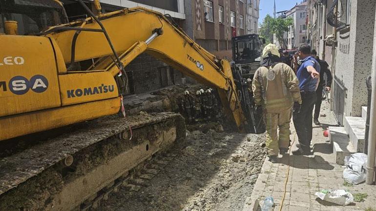 Bayrampaşada göçük altında kalan işçi kurtarıldı