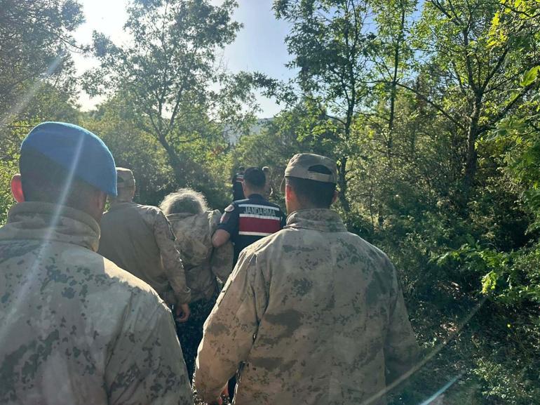 Zihinsel engelli kadın, ormanda İHA ile bulundu