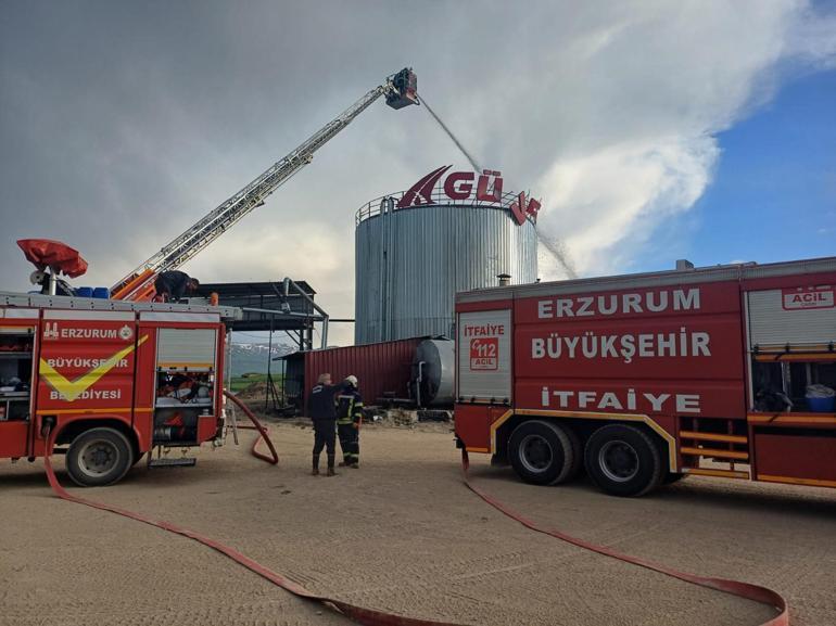 Erzurumda asfalt üretim tesisinde gaz sıkışması kaynaklı patlama: 1 ölü, 1 yaralı