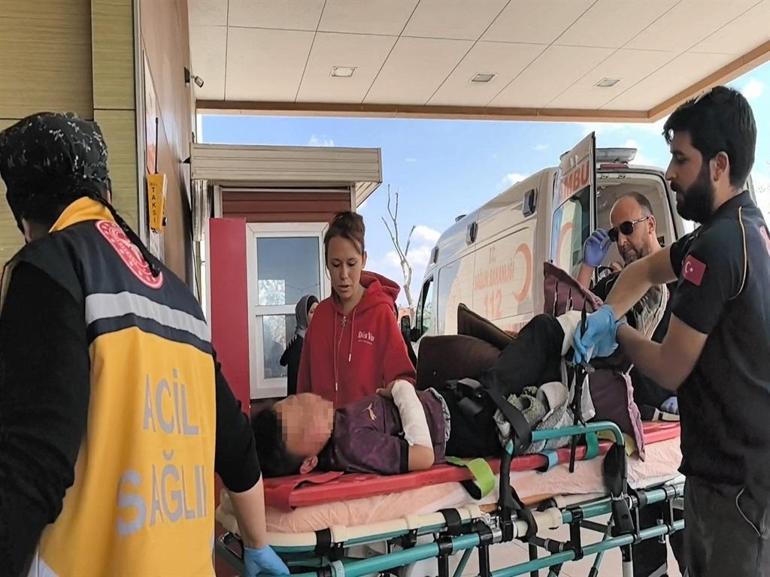 Asafın bacağından operasyonla alınan korkuluk demiri, yerine tekrar monte edildi