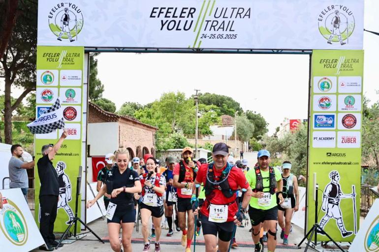 İlk kez düzenlenen Efeler Yolu Ultra Trail başladı