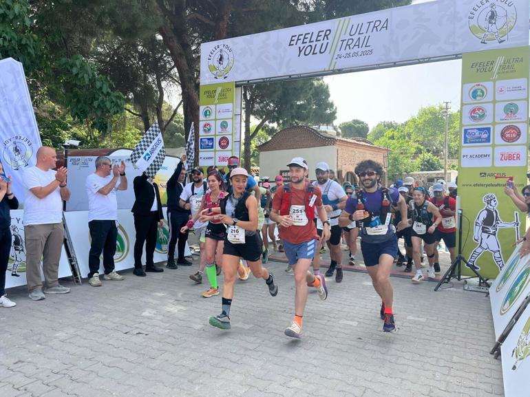 İlk kez düzenlenen Efeler Yolu Ultra Trail başladı