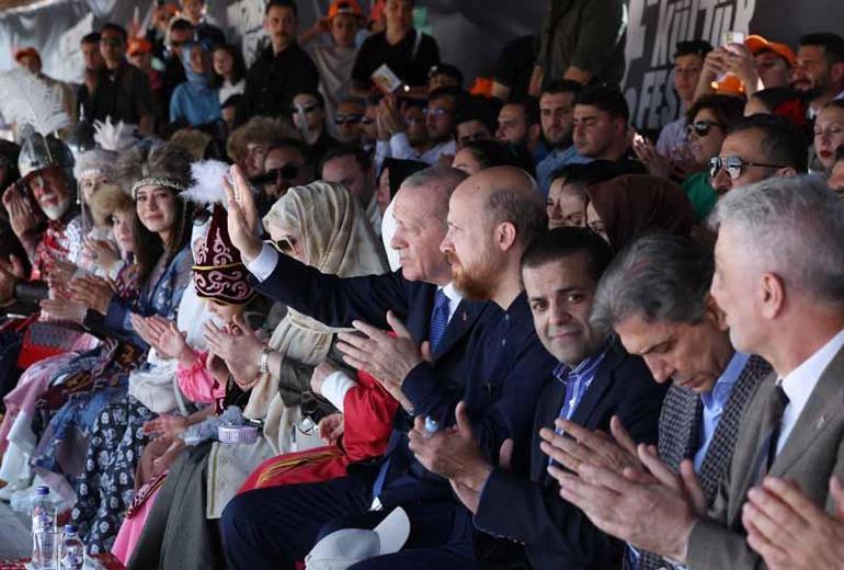 Cumhurbaşkanı Erdoğan, Etnospor Kültür Festivali’ni ziyaret etti