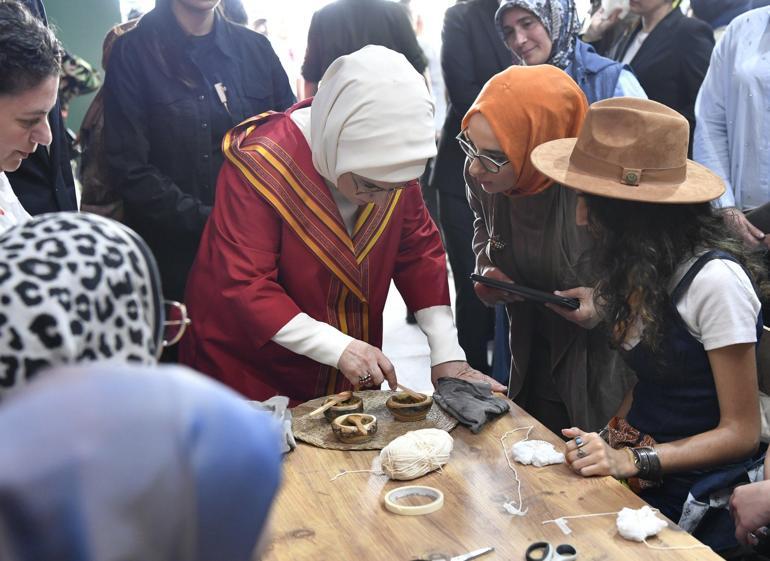 Emine Erdoğan, 7nci Etnospor Kültür Festivalini ziyaret etti