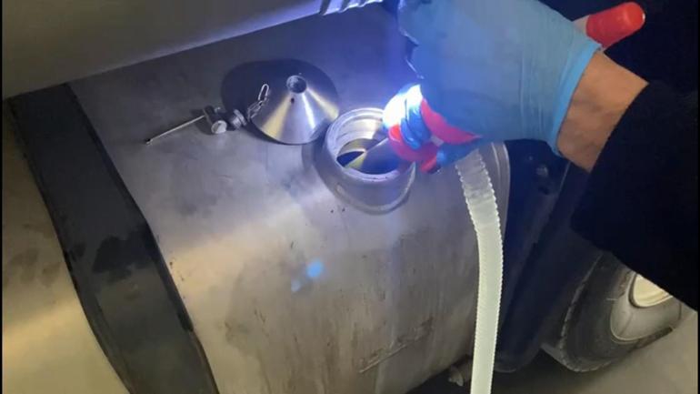 Ağrıda 764 kilo likit metamfetamin ele geçirildi