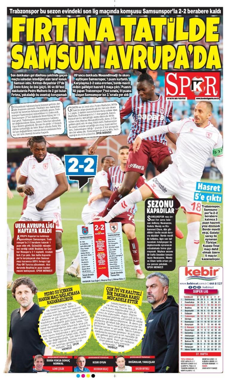 Trabzonspor gülmeyi unuttu