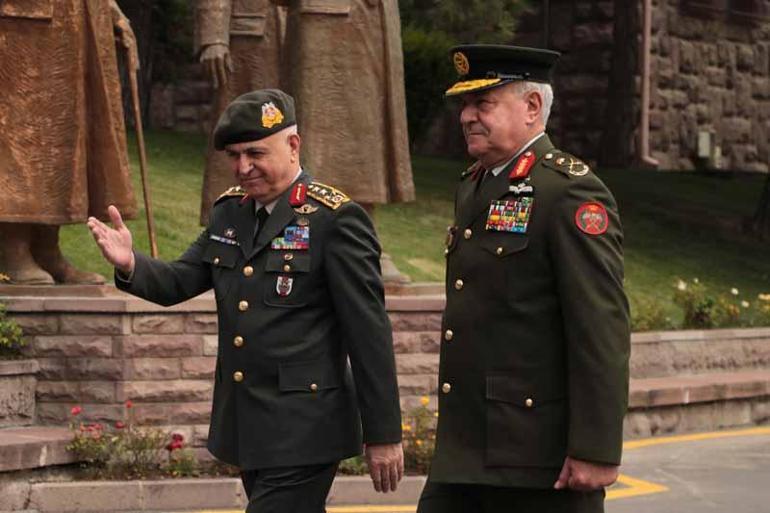 Genelkurmay Başkanı Gürak, Ürdünlü mevkidaşı Al Hnaity ile görüştü