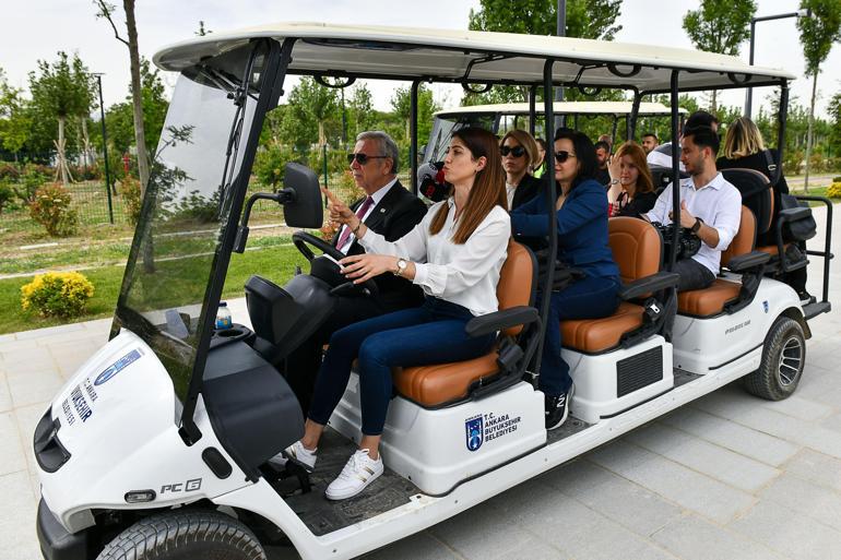 Mansur Yavaş, Atatürk Çocukları ve Doğal Yaşam Parkını tanıttı