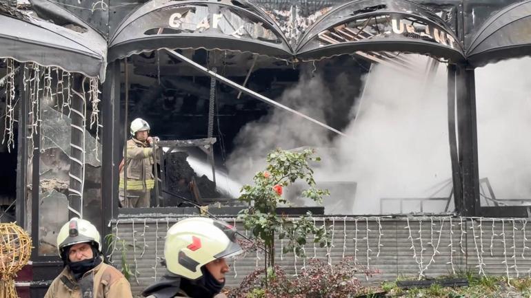 Esenyurtta restoranda çıkan yangın söndürüldü