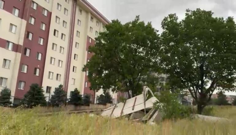 Karabükte sağanak ve şiddetli rüzgar etkili oldu