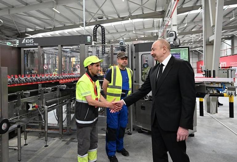Coca-Cola İçecek’in Azerbaycan’daki ikinci fabrikası açıldı