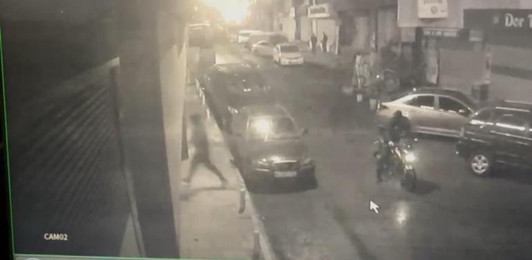 Kağıthanede eğlence mekanına el bombalı saldırı kamerada