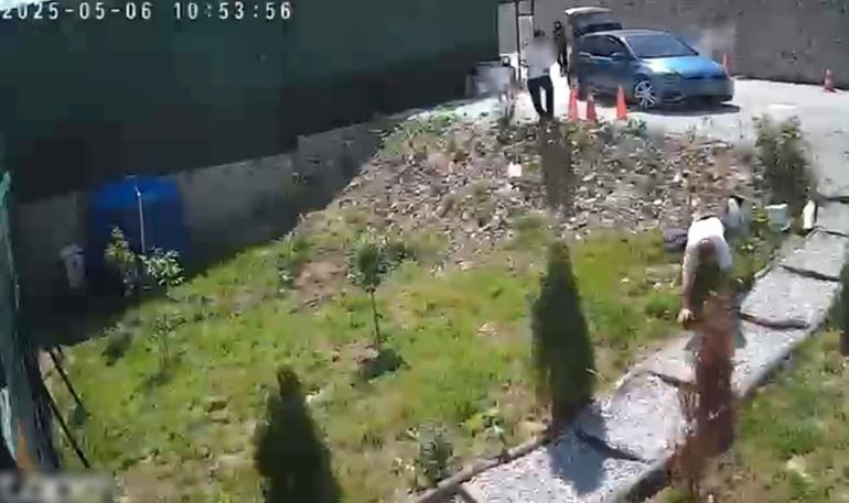 Sapancada 2 kişiyi yaralayan maskeli 4 şüpheli yakalandı; saldırı kamerada