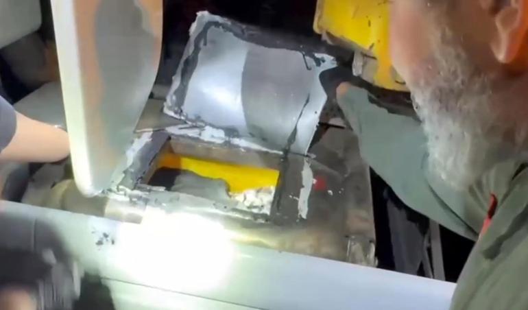 TIRdaki 5,5 kilo uyuşturucuyu Viva buldu